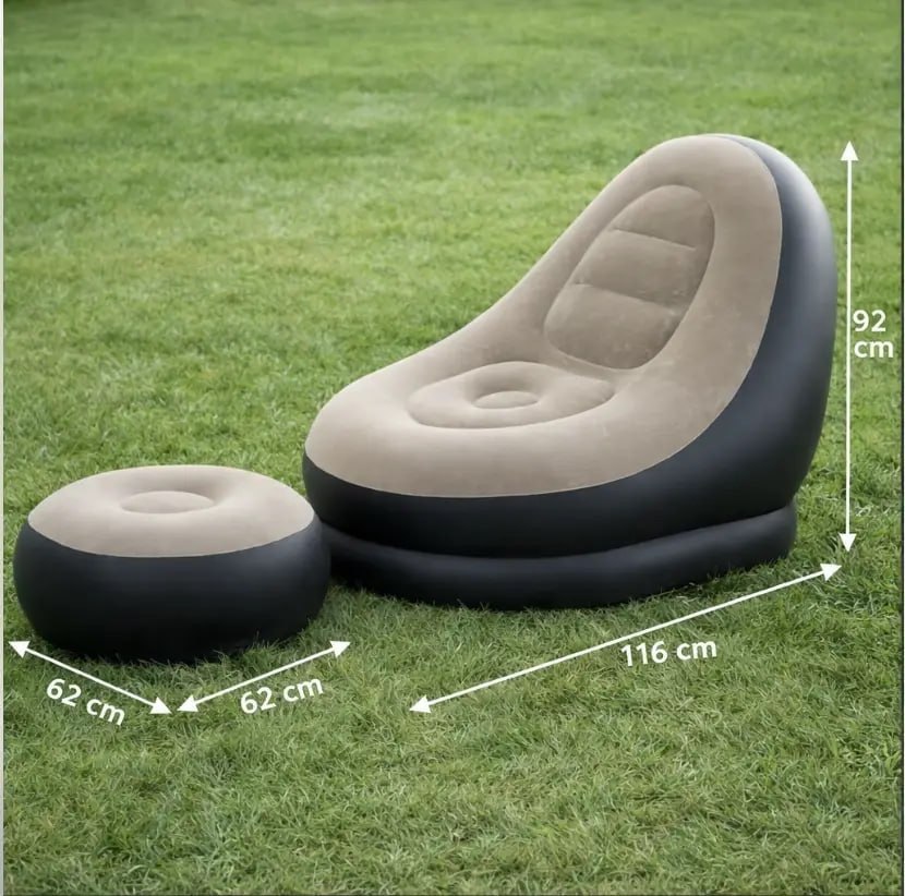 Розміри надувного крісла Air Sofa