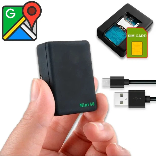 GPS-трекер із Sim-картою Mini A8 - зображення 4
